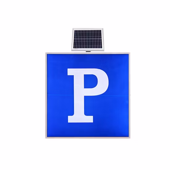 Solarenergie-Verkehrswarnschild, kundenspezifische Größe, Aluminiumlegierung, quadratische LED-blinkende Verkehrs- und Fußgängerrichtungsschilder mit hochreflektierender Folie